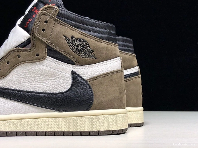 Bmlin shoes OG Retro High CD4487 Scott 1 'Mocha' 100 - Jordan Air Travis x 0811